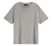 Les Tien Men's Heavyweight Binded Neck T-Shirt Washed Grease