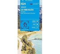 Les Trois Vallées / Modane PN de La Vanoise (3534OT): 1:25000 (TOP 25)