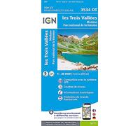 IGN Les Trois Vallées.Modane.Pn De La Vanoise One Size
