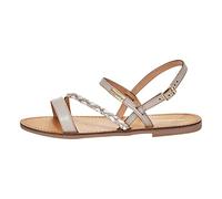 LES TROPEZIENNES BY M. BELARBI Femme BATRESSE Sandal Cream Multi, 4 UK