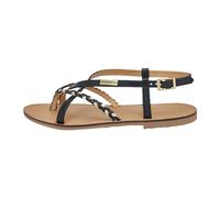 Les Tropeziennes Leather Sandals By M.belarbi Chou, Black Multi, 6 UK