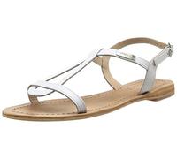 Les Tropéziennes par M. Belarbi Hamess, Women’s Slingback Sandals, White (Blanc), 6 UK (40 EU)
