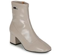 Les Tropéziennes par M Belarbi Low Ankle Boots DANIELA in Beige 4