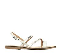 Les Tropéziennes par M. Belarbi Women's Batresse Open Toe Sandals, White (Blanc 70), 4 UK