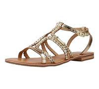 Les Tropéziennes par M. Belarbi Women's Bongo Salome 1Er Pas City Shoes, Gold, 6.5 UK