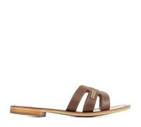 Les Tropéziennes par M. Belarbi Women's Damia Flat Sandal, TAN, 6 UK