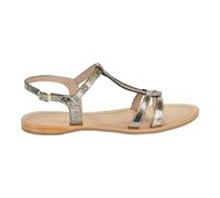LES TROPEZIENNES PAR M. BELARBI Women's Hacklio Sandal, Black/Gold, 6 UK