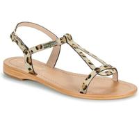 LES TROPEZIENNES PAR M. BELARBI Women's Hamat Sandal, Black/Gold, 6 UK