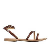 LES TROPEZIENNES PAR M. BELARBI Women's HANAK Sandal, Tan, 4 UK