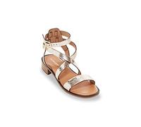 Les Tropéziennes par M. Belarbi Women's Hocean Salome City Shoes Heel Inf 5Cm, Gold, 5 UK