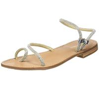 LES TROPEZIENNES PAR M. BELARBI Women's Hodaxa Sandal, Silver, 6 UK