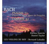 Les Violons du Roy - Psaume 51 / Cantate 82 [New CD]