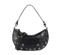 LES VISIONNAIRES Enya Mini Rivet Shoulder Bag Leather 27 cm black