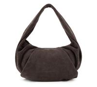 LES VISIONNAIRES Greta Essential Shoulder Bag Genuine Leather 43 cm brown
