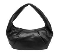 LES VISIONNAIRES Greta Essential Shoulder Bag Leather 43 cm black