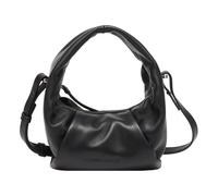 LES VISIONNAIRES Greta Mini Essential Handbag Genuine Leather 23 cm black