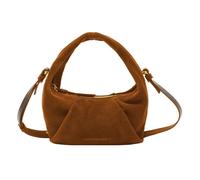 LES VISIONNAIRES Greta Mini Essential Handbag Genuine Leather 23 cm brown