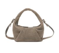 LES VISIONNAIRES Greta Mini Essential Handbag Leather 23 cm gray