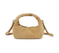 LES VISIONNAIRES Greta Mini Icon Handbag Genuine Leather 23 cm yellow