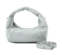 LES VISIONNAIRES Greta Shoulder Bag Leather 20 cm gray