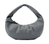 LES VISIONNAIRES Greta Shoulder Bag Leather 42 cm gray