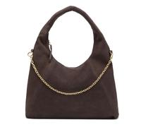 LES VISIONNAIRES Jade Cozy Chain Shoulder Bag Leather 38 cm brown
