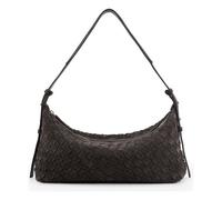 LES VISIONNAIRES Marie Shoulder Bag Genuine Leather 38 cm brown