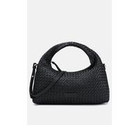 Les Visionnaires Sadie Large Weave Cozy Strap Handbag Black
