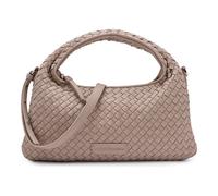 LES VISIONNAIRES Sadie Weave Shoulder Bag Genuine Leather 37 cm brown