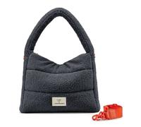 LES VISIONNAIRES Unio Hobo Shoulder Bag 34 cm gray