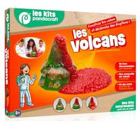 Les volcans - Kit Pandacraft dès 8 ans: Fabrique ton volcan et déclenche des éruptions !