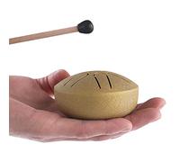 LeSage Steel Tongue Drum 3 inch 6 notes Mini Handpan Percussion Instrument Meditation Healing Concert