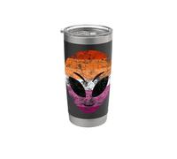 Lesbian Alien Flag Stainless Steel Insulated Tumbler
