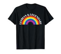 Lesbian and Legendary Gay Pride Rainbow T-Shirt