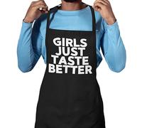 Lesbian Apron Girls Just Taste Better (Black)