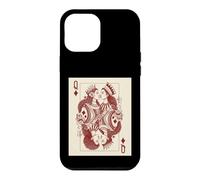Lesbian Black Queen of Diamonds Card Gay Pride Melanin Locs Case for iPhone 12 Pro Max