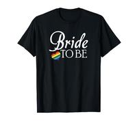 Lesbian Bride To Be LGBTQ Wedding Pride T-Shirt