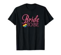 Lesbian Bride To Be T-Shirt LGBTQ Wedding Pride T-Shirt