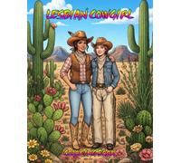 Lesbian Cowgirl Coloring Book: Adult Lesbian Coloring Book With 30+ Beautiful, Rugged And Confident Cowgirl Coloring Pages For Relaxation And Stress Relief