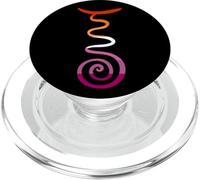 Lesbian Flag Fire Serpent Reiki Symbol Yoga Spiritual PopSockets PopGrip for MagSafe