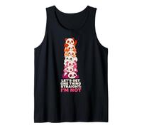 Lesbian Let's Get One Thing Straight I'm Not Tank Top