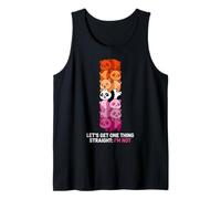 Lesbian Let's Get One Thing Straight I'm Not Tank Top