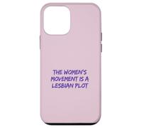 Lesbian Plot Vintage 70s Feminist Tee Lavender Menace Histor Case for iPhone 12 mini