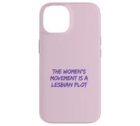 Lesbian Plot Vintage 70s Feminist Tee Lavender Menace Histor Case for iPhone 14