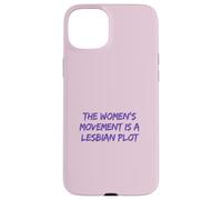 Lesbian Plot Vintage 70s Feminist Tee Lavender Menace Histor Case for iPhone 15 Plus
