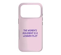 Lesbian Plot Vintage 70s Feminist Tee Lavender Menace Histor Case for iPhone 17 Pro