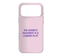 Lesbian Plot Vintage 70s Feminist Tee Lavender Menace Histor Case for iPhone 17 Pro Max