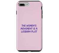 Lesbian Plot Vintage 70s Feminist Tee Lavender Menace Histor Case for iPhone 7 Plus/8 Plus