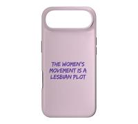 Lesbian Plot Vintage 70s Feminist Tee Lavender Menace Histor Case for iPhone Air