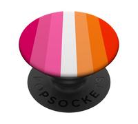 Lesbian Pride Flag Identity Stripes LGBTQ+ PopSockets Adhesive PopGrip